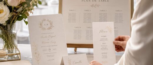Supports imprimés pour mariage et événementiel à Cannes – Imprimerie Bosshard